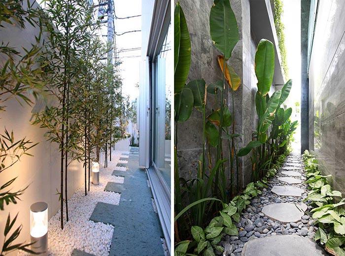 15+ Ý tưởng thiết kế sân vườn nhà ống đẹp, ấn tượng năm 2023