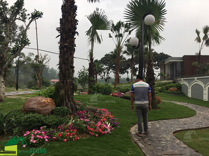 Thiết kế thi công khu nghỉ dưỡng gia đình ở Bắc Giang